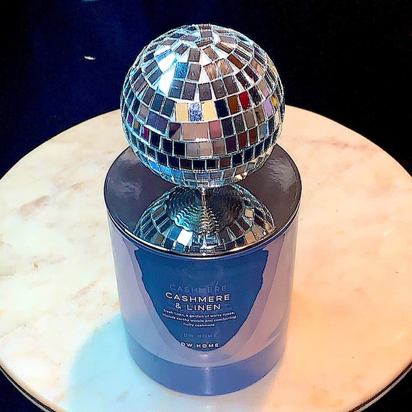 DW HOME CANDLE CASHMERE & LINEN  2 WICK RICHLY SCENTED NEW 13.2 oz - Picture 4 of 5